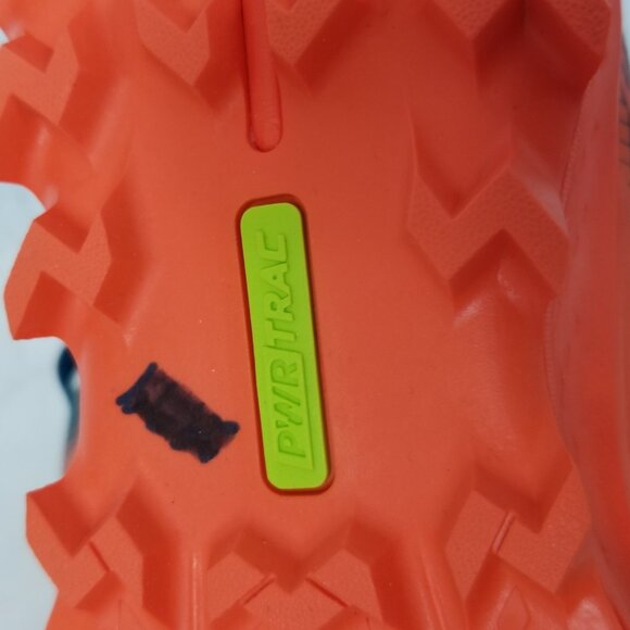SAUCONY Trail Pwrtrac Formfit Men's Running Shoes Orange Green Size 10.5 ~ 4394 - Picture 7 of 9